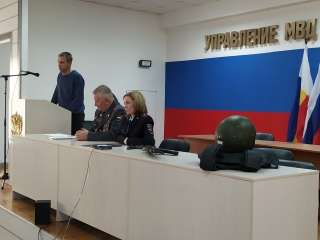 ЭКСКУРСИЯ В ГОРОДСКОЙ ОТДЕЛ ПОЛИЦИИ